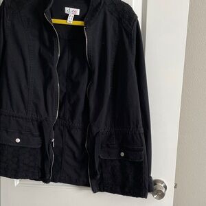 Women's Black Utility Jacket